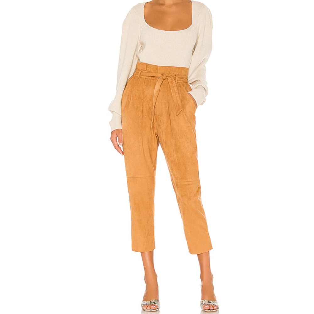 Free People Nightfall Vegan Suede Pants